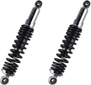 Amortisseurs 12,5 pouces 320 mm pour moto tout-terrain 90cc 110cc 125cc 150cc ATV GS125 CB1000 CL100 CR100 CX500 MR175 MT125 pour Suzuki Kawasaki - Product Image 3