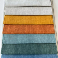 Nouveau tissu d'ameublement en velours imprimé multicolore 100 % polyester de poids moyen pour canapé, collection 2026