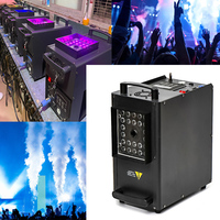Machine à Brouillard Verticale DMX 512 1500W en Métal avec Télécommande, Colonne de Fumée pour Mariages, Fêtes et Effets Spéciaux