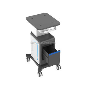 Venta al por mayor de fábrica, salón de belleza, estante de belleza de <span class=keywords><strong>metal</strong></span> multifuncional, carrito de equipo de belleza negro para Spa - Product Image 2