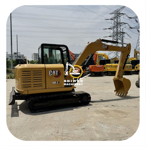 Miniexcavadora reacondicionada CAT305.5 en stock. Excavadora de segunda mano CAT 305.5 306 307.5 308 con motor original en venta. - Product Image 1