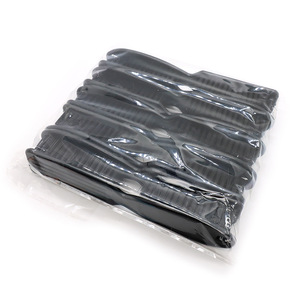 Cepillo para Barba y Cuello con Mango Negro y Cerdas de Nylon, para Salón y Barberí<span class=keywords><strong>a</strong></span>, con Logotipo Personalizado, para Hombres - Product Image 4