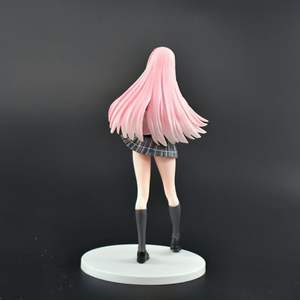 Alta calidad personalizado 2024 OEM PVC resina juguetes acción y juguete bonitas niñas cero dos uniforme escolar figuras de anime de pie - Product Image 6