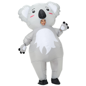 Nouveau Costume de Mascotte Gonflable Koala Unisexe en Polyester 150-190cm – Amusant pour Halloween, Cosplay Adulte, Fête de <span class=keywords><strong>Couple</strong></span> - Product Image 3