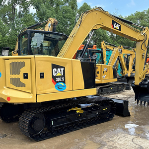 Excavatrice Caterpillar <span class=keywords><strong>307</strong></span>.5 Next Gen d'occasion, d'origine japonaise, CAT <span class=keywords><strong>307</strong></span> <span class=keywords><strong>307</strong></span>.5E, 7 tonnes, 8 tonnes, mini pelle sur chenilles, rétrocaveuse, excavatrice - Product Image 2