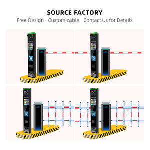 Yüksek çözünürlüklü LED plaka tanıma All-in-One makine yüksek koruma darbe anma karbon çelik araba bariyer için - Product Image 2