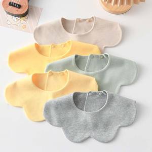 ผ้าพันคอลูกไม้ผ้าฝ้าย100% กันน้ำระดับ360ระดับผ้าพันคอผ้าช่วยเรอสำหรับเด็กแรกเกิดพร้อมกระดุมสแน็ป - Product Image 4