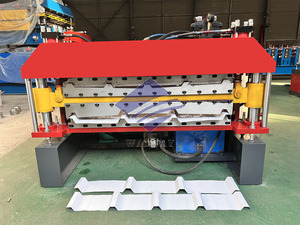 เครื่องขึ้นรูปม้วนสองชั้นควบคุมการทำงานอัตโนมัติแบบเต็มรูปแบบ - Product Image 5