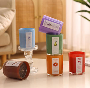 Vela Aromática de Cera de Soya de Larga Duración Hecha a Mano con Logotipo Personalizado LANJO, Caja de Regalo para Decoración Navideña del Hogar - Product Image 2