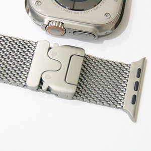 Correa Milanesa de Acero Inoxidable y Titanio para Apple Watch, Compatible con Apple Watch Series 10, 40mm 44mm - Product Image 1