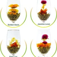 Boules de thé fleuri artisanal certifiées Euro, 20 types de fleurs différentes - Nouvelle infusion de plantes médicinales, spécialité chinoise