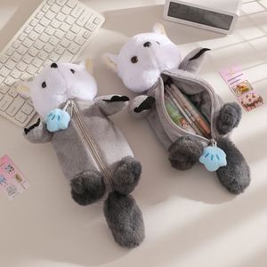 Trousse à crayons en peluche 3D Koala, pochette souple pour fournitures scolaires, idéale pour enfants, filles et garçons - Product Image 5