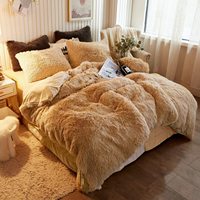 JALAND Ensemble de couette en velours moelleux Ensemble de literie de luxe pour une chambre de rêve