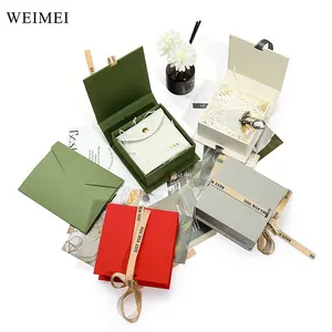 WEIMEI Necklace Ring Gift Set Packaging Boxes Luxury Mall Kiosk Store Exhibition Storage Box