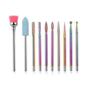 Ceramic Nail <b>Drill</b> <b>Bit</b> Front Mounted Grinding Head Cuticle Removal Manicure Machine Accessory Salon Nail <b>Drill</b> <b>Bit</b> Tool - Product Image 3