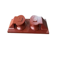 Offre Spéciale Decheng Marine Open-Type à deux rouleaux chaumard nouvelle pince de guidage de câble à Double rouleau en acier 140-315mm pour l'amarrage