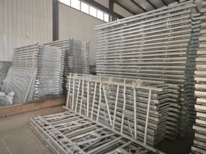 Zuivel Stallen Apparatuur Lane Systeem Thermisch Gegalvaniseerd Stalen Koeienvaars Headlock Voor Veiligheidsvoeding - Product Image 6