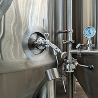 Cuve de fermentation de bière Cuves à pression en acier inoxydable Cuve de fermentation de bière Lager