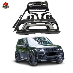 Kit de Carrocería Estilo A para <span class=keywords><strong>Range</strong></span> <span class=keywords><strong>Rover</strong></span> <span class=keywords><strong>Sport</strong></span> 2014 2015 2016 2017 2018 <span class=keywords><strong>2019</strong></span> con Parachoques Delantero, Parachoques Trasero y Cejas de Rueda - Product Image 1