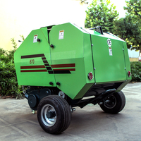 Mini presse ronde de haute qualité pour tracteur à roues 30-50HP à vendre
