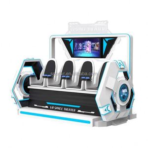 Simulador de Vuelo 9D de Realidad Virtual con 4 Asientos, Experiencia Inmersiva e Interactiva Educativa para el Hogar y Exteriores, con Temática de Transbordador Espacial - Product Image 3