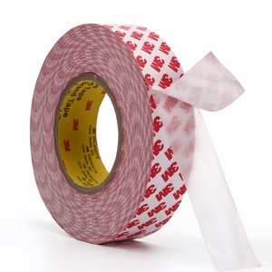 Ruban adhésif tissé double face blanc <span class=keywords><strong>3M</strong></span> 55236, forte adhérence, adhésif fin, haute conformabilité pour les pièces intérieures automobiles - Product Image 3