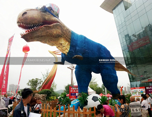 Modèle de <span class=keywords><strong>dinosaure</strong></span> animatronique <span class=keywords><strong>Giganotosaurus</strong></span> grandeur nature, personnalisé pour les spectacles - Product Image 6