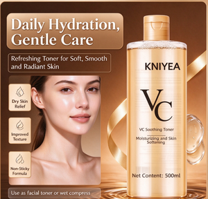 โทนเนอร์วิตามินซีพรีเมียม KNIYEA VC ขนาด 500 มล. สารสกัดจากทับทิม ช่วยเติมความชุ่มชื้น ผิวกระจ่างใส สดชื่น สำหรับการดูแลผิวที่บ้าน - Product Image 4