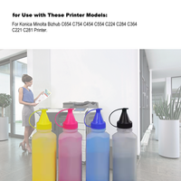 Polvo de Tóner de Recarga para Impresoras Láser Konica Minolta TN224 TN220 TN321 TN512 TN324, Polvo de Recarga de Tóner TN321 TN324