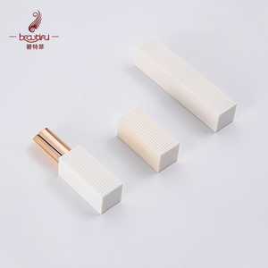 Vuông Rỗng Dọc Sọc Son Môi Trường Hợp Son Môi Trường Hợp, Lip Balm Container 3G Abs + PS Vật Liệu Son Môi Ống - Product Image 5