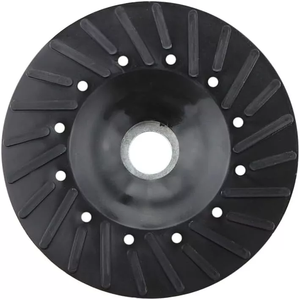 Satc 50 cái/carton 4.5 \ "x 5/8 \"-11 nhựa sợi đĩa Máy mài góc gân ủng hộ pad làm bằng thép gốm không gỉ chà nhám - Product Image 3