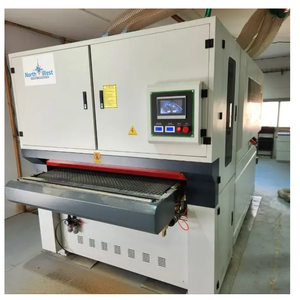 Machine à poncer le bois professionnelle et unique, à moteur, haute productivité, 35 kW, garantie de 2 ans, industrielle - Product Image 1