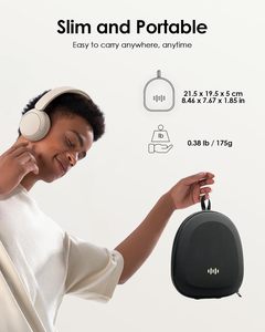 Estuche Rígido Superfino para Auriculares Sony/<span class=keywords><strong>JBL</strong></span>/<span class=keywords><strong>Bose</strong></span>/Soundcore Anker/BERIBES KVIDIO TOZO JLab Over-Ear - Product Image 6