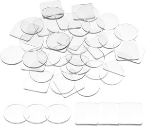 Bàn kính hàng đầu chống trượt miếng đệm chống trượt miếng đệm đồ nội thất Vòng bảng kính đầu miếng đệm cửa tủ bội thu để tránh các phong trào - Product Image 2