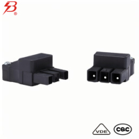 BELEKS 250V 16A 3 broches noir prise prise connecteur ensemble mâle/femelle borniers pour appareils d'éclairage usage industriel