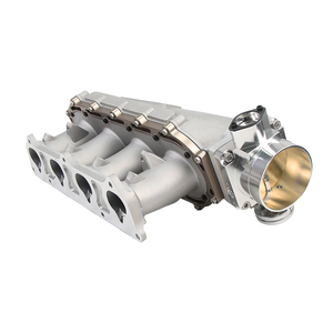 Collecteur d'admission en aluminium moulé KYOSTAR avec corps de papillon en aluminium usiné de 90 mm pour <span class=keywords><strong>K20</strong></span> 2.0L / 5.0L Performance - Product Image 1