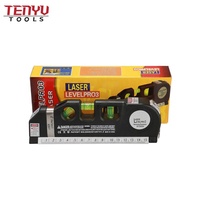 Niveau Laser Pro 3 outil de ligne de niveau Laser polyvalent avec règles métriques 8 pieds/2.5M pour les armoires suspendues aux images murs de carreaux