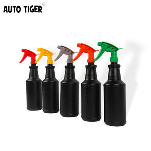 Botella Pulverizadora de Plástico Resistente <span class=keywords><strong>a</strong></span> Químicos AUTO TIGER Negra de 1000 <span class=keywords><strong>ml</strong></span> (34 oz) - Product Image 4
