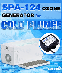 Generador de Ozono Ambohr de Compra Directa en EE. UU. con Inyector Venturi SPA-124, Kit Ozonizador 100mg/h 4.5W para Spa, Jacuzzi, Baño de Hielo - Product Image 3