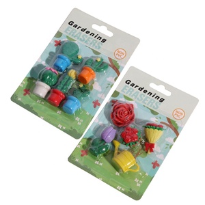 Hỗn Hợp 5Pcs Mini Bút Chì Tẩy Gói Thiết Lập <span class=keywords><strong>3D</strong></span> Cây Xương Rồng Hoa Tẩy Trường Văn Phòng Phẩm Các Mặt Hàng Cho Trẻ Em Và Sinh Viên Cung Cấp - Product Image 6
