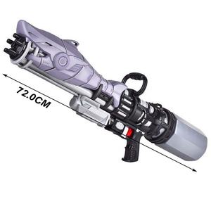 KK Venta Directa 72CM 2000ML capacidad alta presión de aire pistola de agua de tiburón, 10 metros de largo alcance tiro chorro de agua para niños adultos - Product Image 2