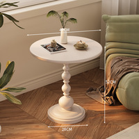 Table de chevet créative minimaliste noire nouveau style mini table basse pour meubles de salon de chambre à coucher