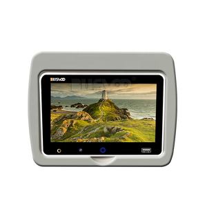 9人掛けラグジュアリーバスシーティングエンターテインメントシステムパッケージ/movies/music/fm/<span class=keywords><strong>tv</strong></span>/headphones/USBBluetoothカーラジオヘッドレストテレビ64g - Product Image 2