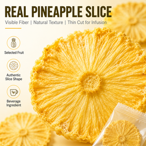 Rodajas de Piña Deshidratadas Premium, Fruta Seca Natural Dulce para Infusión de Té, Adorno Saludable para Bebidas Detox, Bajo MOQ - Product Image 2