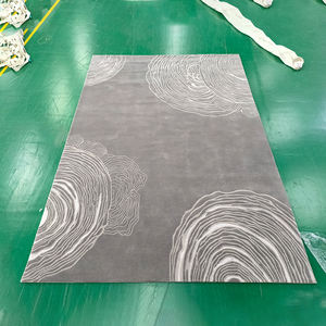 <span class=keywords><strong>Tapis</strong></span> <span class=keywords><strong>de</strong></span> salon moderne et minimaliste à rayures, antidérapant, résistant à l'usure, en laine et soie, fabriqué à la machine, personnalisable, vente chaude - Product Image 6