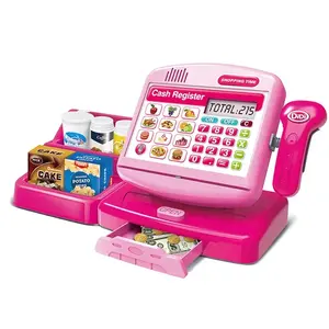 Kids Supermarket Pretend Play Shopping Cash Register Toy