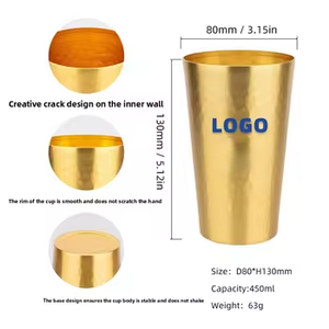 Offre Spéciale – Gobelet en aluminium monocouche à changement de <span class=keywords><strong>couleur</strong></span> pour boissons froides – Matériau écologique – Jetable – Pour camping et bière en extérieur - Product Image 2