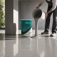 Peinture époxy colorée au sable, texture décorative, imperméable, antidérapante, pour sols et murs en ciment, béton, mortier, scellant à appliquer au pinceau