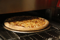 32 pouces grande taille pizza gaz puissance convoyeur four à pizza pour base congelée cuisson large tunnel four à courroie four de cuisine commerciale