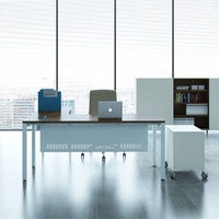 Table de bureau en gros Mobilier de bureau moderne Bureau de direction pour PDG escritorios de oficina Gestionnaire Bureau en L